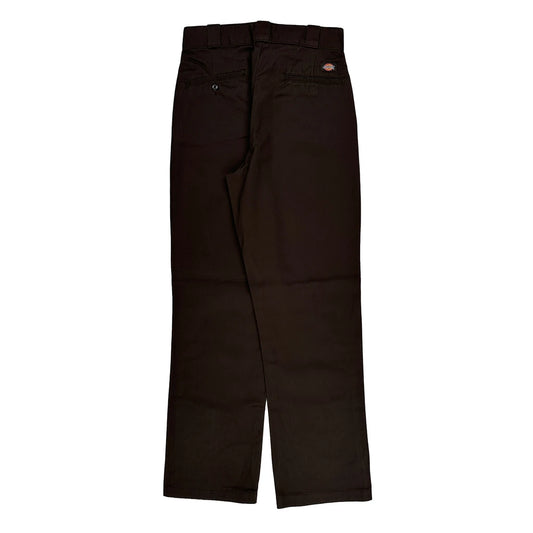 Vintage Dickies Trousers - 32W 34L Brown Polyester Blend