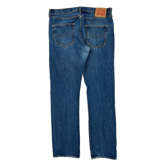 Levis 501 Jeans - 34W 34L Blue Cotton