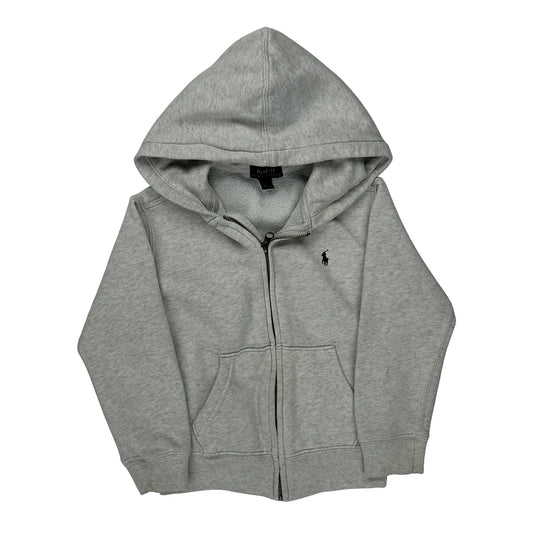 Polo By Ralph Lauren Hoodie - XS Grey Cotton