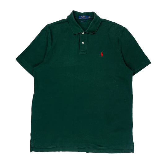 Polo By Ralph Lauren Polo Shirt - XL Green Cotton