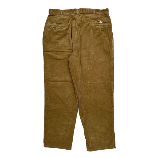 Polo By Ralph Lauren Cord Trousers - 34″ Waist Brown Corduroy