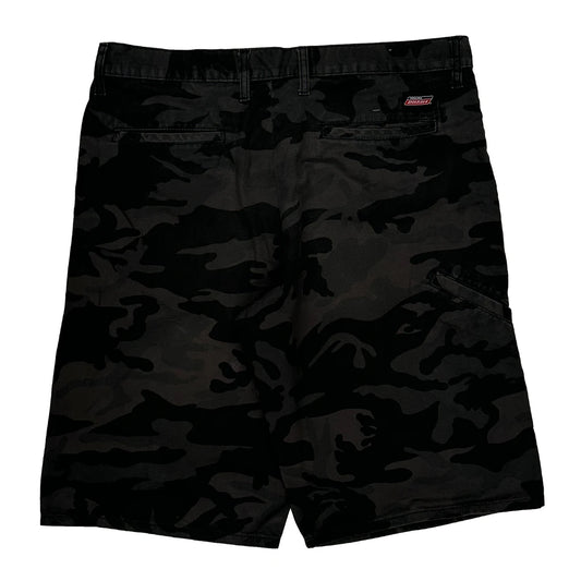 Dickies Camo Cargo Shorts - 34W 13L Camo Cotton