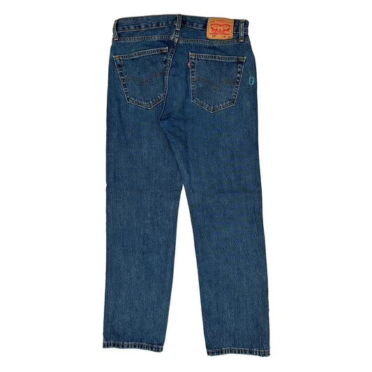 505 Levis Jeans - 33W 32L Blue Cotton