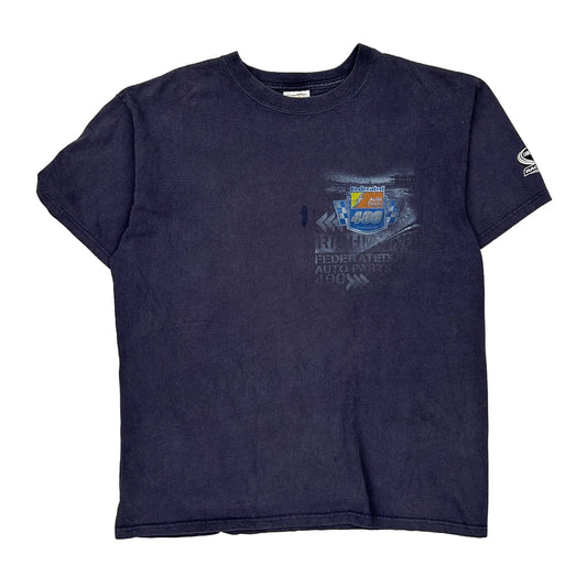 Federated Auto Parts 400 Chase Authentics Nascar T-Shirt - Large Purple Cotton
