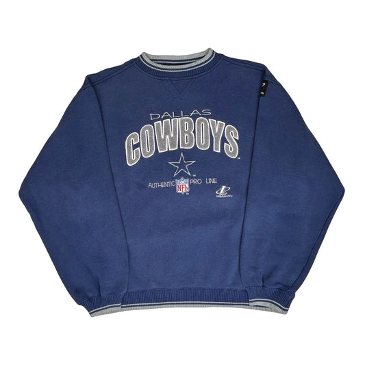 Dallas Cowboys Pro Line Graphic Sweatshirt - XL Navy Cotton Blend