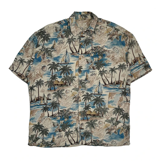 Paradise Collection Graphic Hawaiian Shirt - XL Multicoloured Viscose