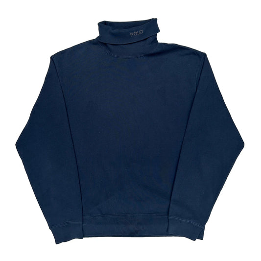 Polo By Ralph Lauren Sweatshirt - Medium Blue Acrylic