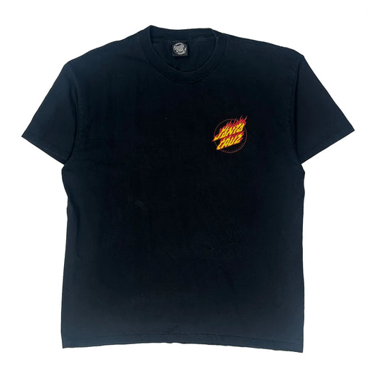 Santa Cruz T-Shirt - XL Black Cotton
