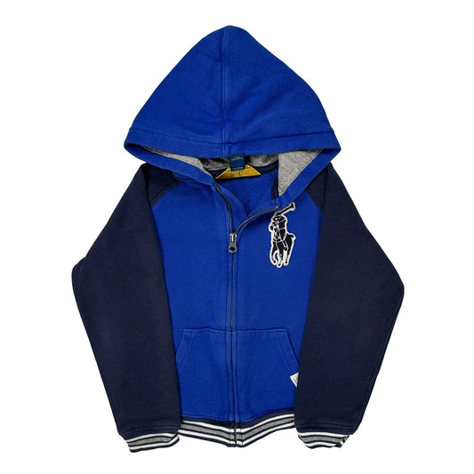 Age 4 Polo By Ralph Lauren Hoodie - Small Blue Cotton