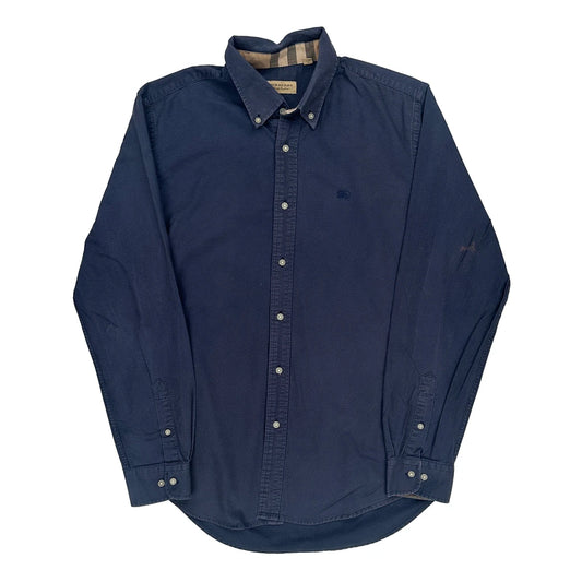 Burberry Shirt - Large Blue Cotton