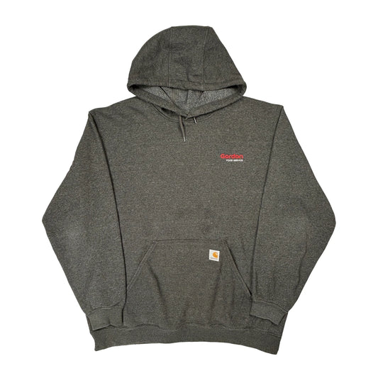 Vintage Carhartt Hoodie - XL Grey Cotton