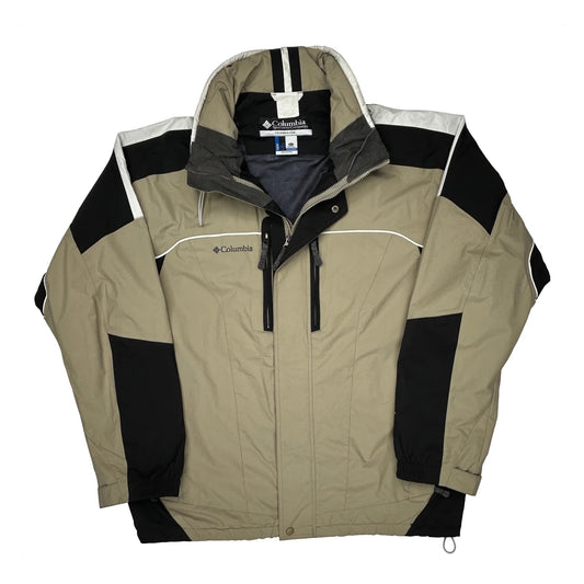 Bugaboo Columbia Waterproof Ski Jacket - XL Beige Polyester