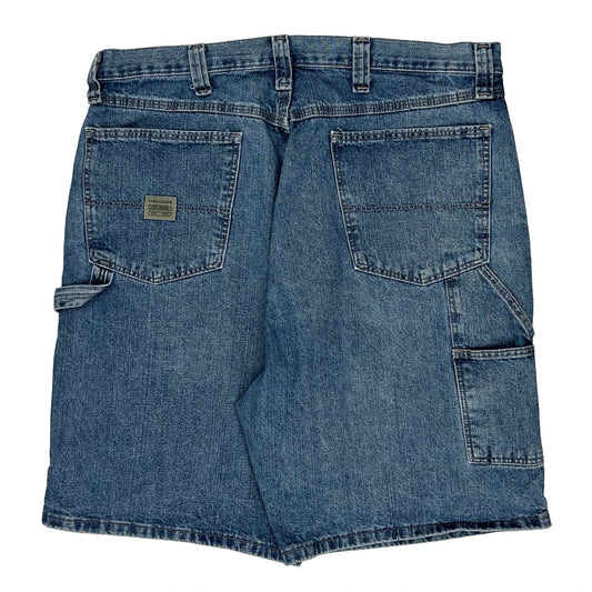 Wrangler Carpenter Shorts - 36W 9L Blue Denim