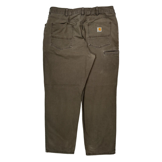 Carhartt Carpenter Trousers - 34W 30L Brown Cotton