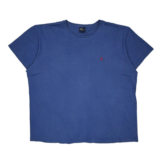 Polo By Ralph Lauren T-Shirt - 2XL Blue Cotton