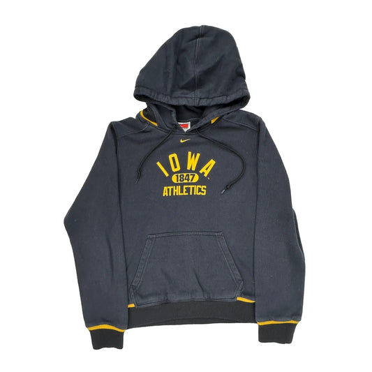 Iowa Athletics Nike College Hoodie - Medium Yellow Cotton