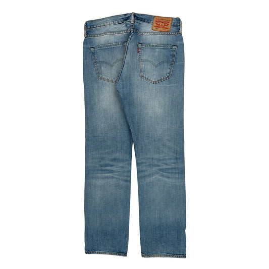 501 Levis Jeans - 33W 31L Light Wash Cotton