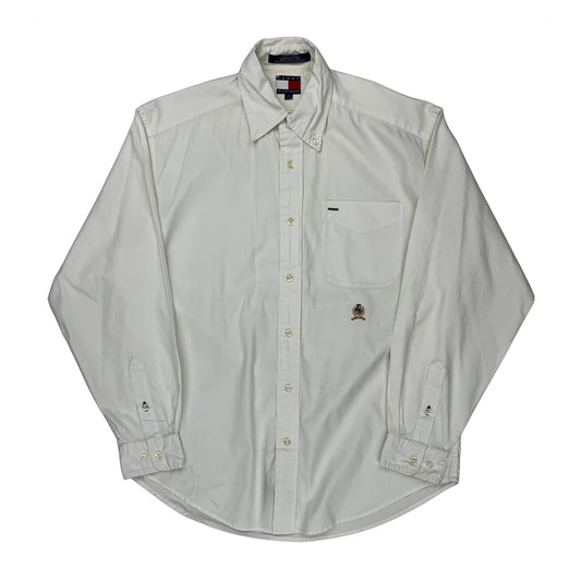 Tommy Hilfiger Shirt - Small White Cotton