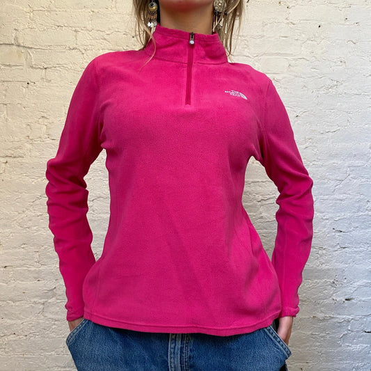 Vintage pink The North Face Fleece - womens medium