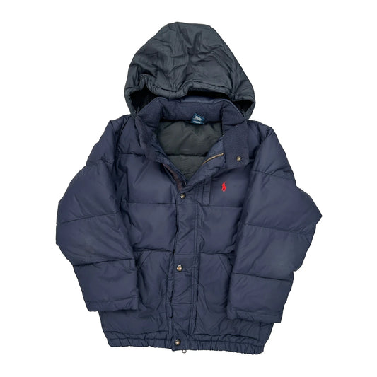 Age 7 Polo By Ralph Lauren Puffer - Small Navy Polyester