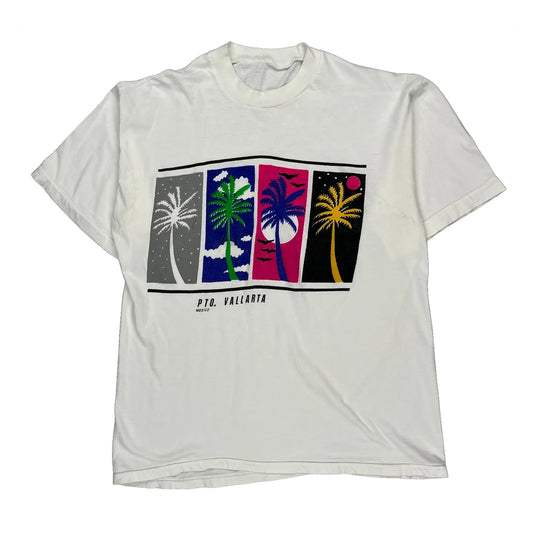 Unbranded Graphic T-Shirt - Medium Multicoloured Cotton