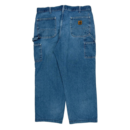 Carhartt Carpenter Jeans - 38W 34L Blue Cotton