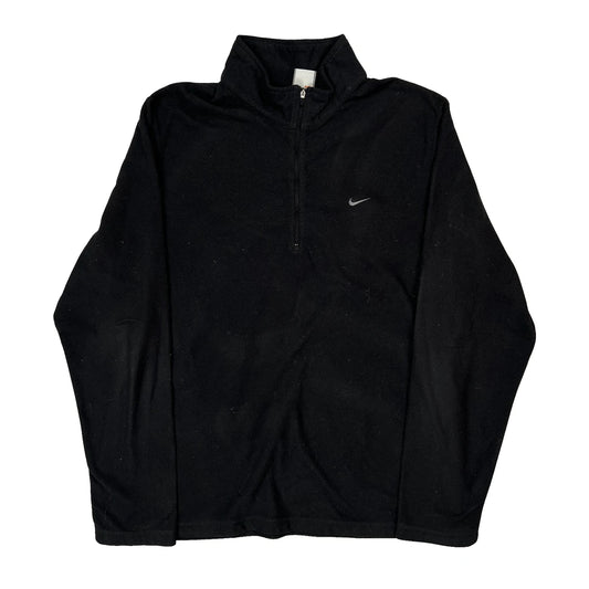 Nike Long Sleeve T-Shirt - XL Black Polyester