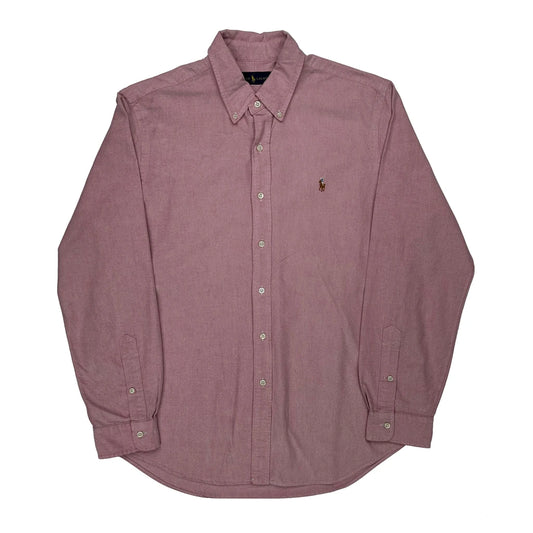 Ralph Lauren Shirt - Large Pink Cotton
