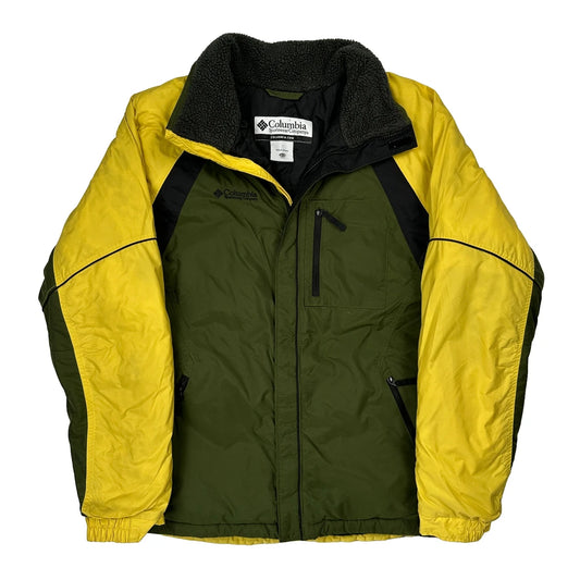 Vintage Columbia Ski Jacket - XL Green Polyester