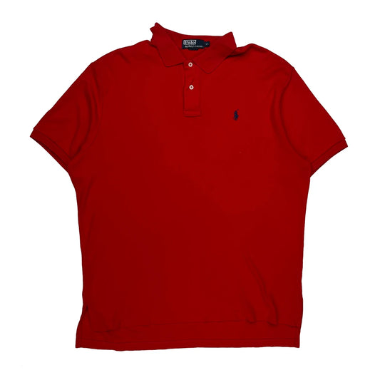 Polo By Ralph Lauren Polo Shirt - XL Red Cotton