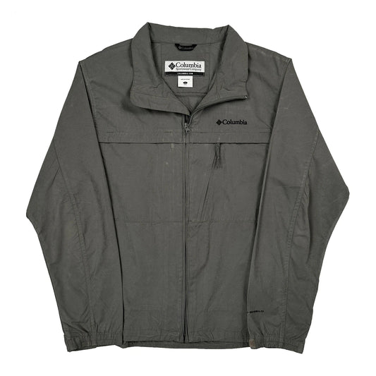 Columbia Jacket - Large Grey Polyester