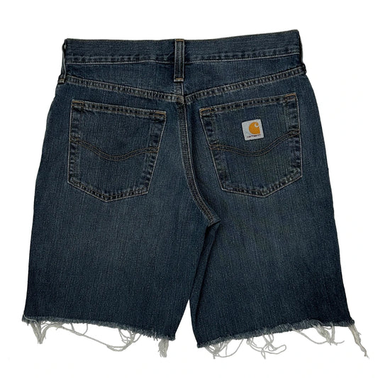 Carhartt Denim Shorts - 29W 10L Blue Cotton Blend