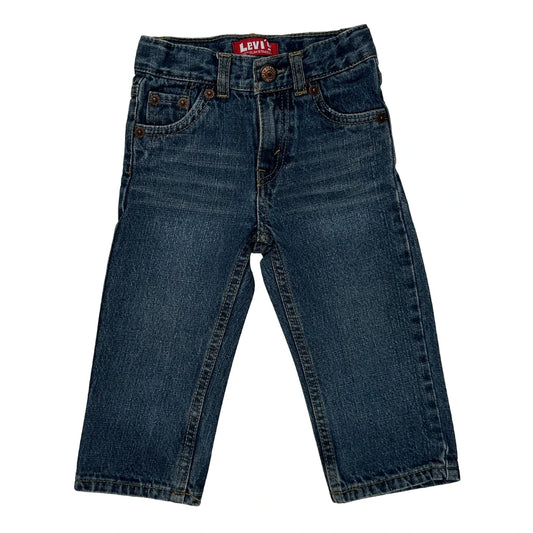 Age 18 Months Levis Jeans - Xx-Smallw 12L Blue Cotton