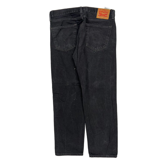 505 Levis Jeans - 34W 30L Black Cotton