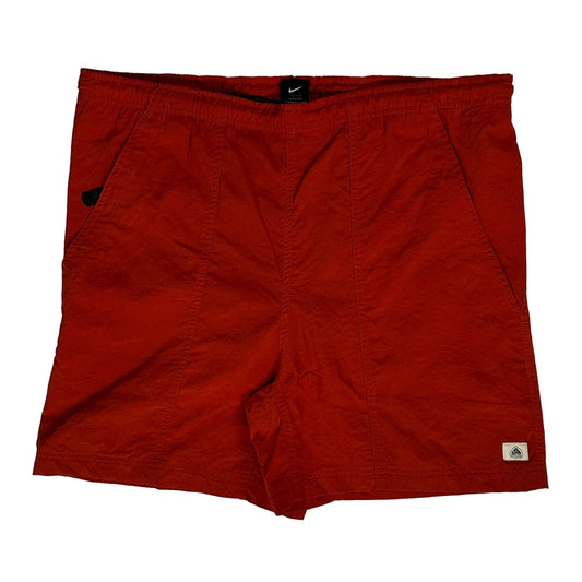 Acg Series Nike Acg Sport Shorts - Smallw 5L Red Polyester