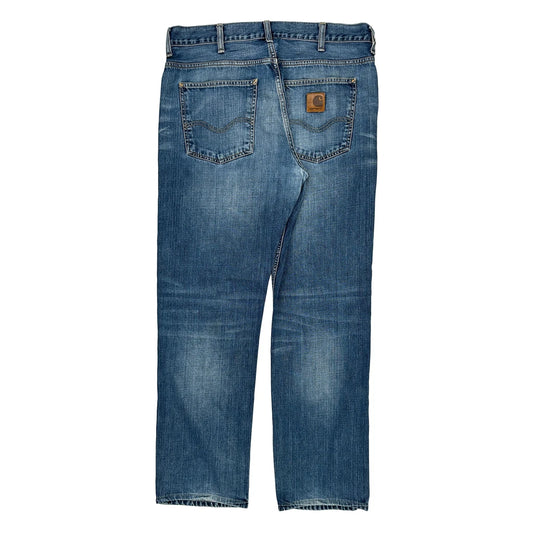Carhartt Jeans - 34W 32L Blue Cotton