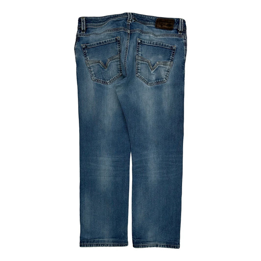 Vintage Diesel Slim Fit Jeans - 34W 29L Blue Cotton