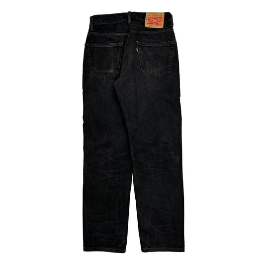 550 Levis Jeans - 29W 32L Black Cotton