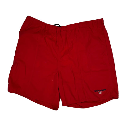 Polo Sport Sport Shorts - Largew 5L Red Polyester