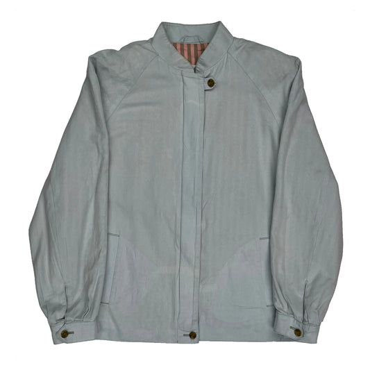 Burberry Jacket - Large Blue Cotton