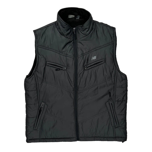 New Balance Gilet - Large Black Polyester
