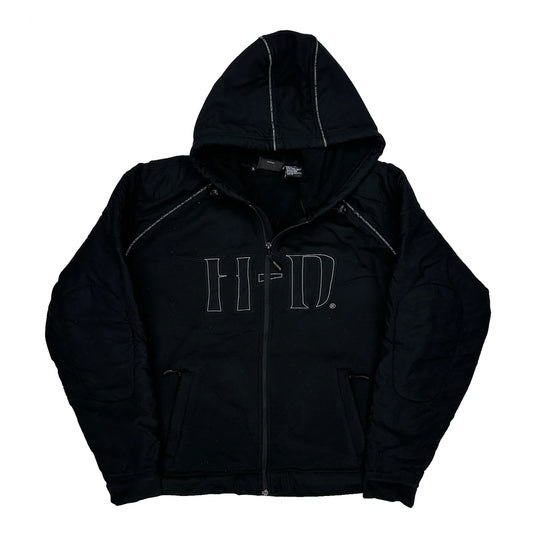Harley Davidson Hoodie - XL Black Polyester