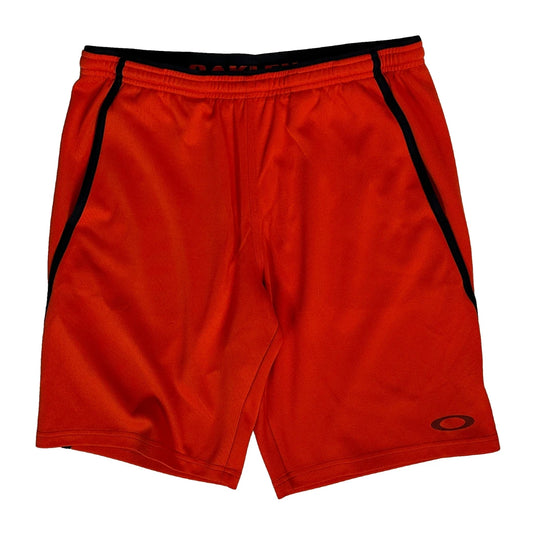 Oakley Sport Shorts - Mediumw 10L Red Polyester