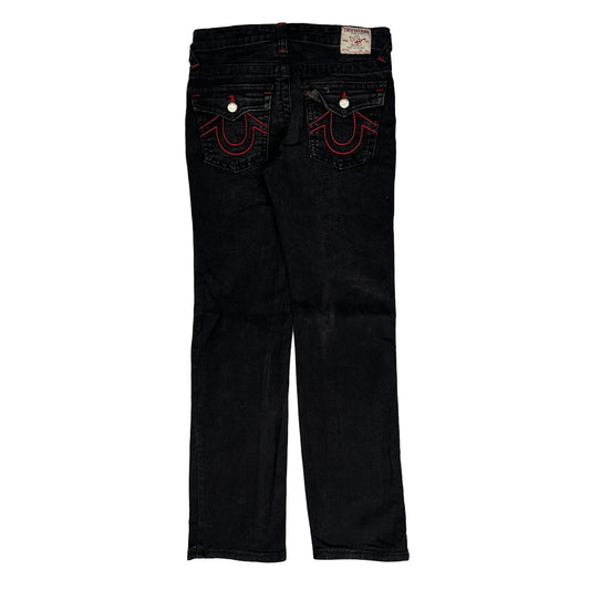 Vintage True Religion Jeans - 27W UK 8 Black Denim