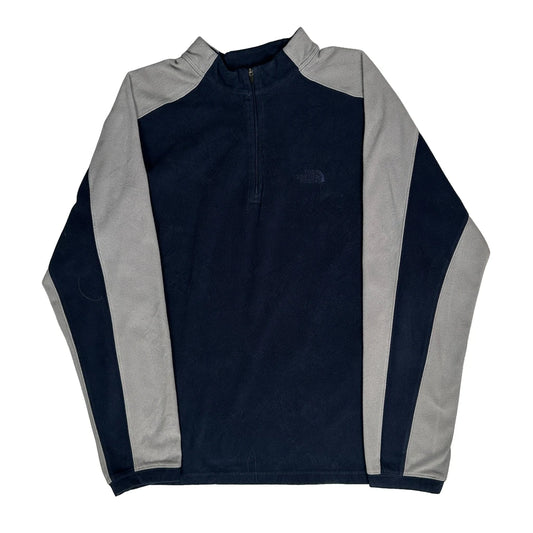 The North Face Fleece - Large Navy Polyester