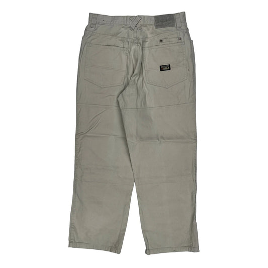 South Pole Cargo Trousers - 33W 31L Beige Cotton