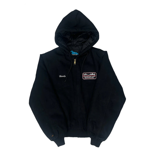 Workwear Tri-Mountain Jacket - Small Black Nylon