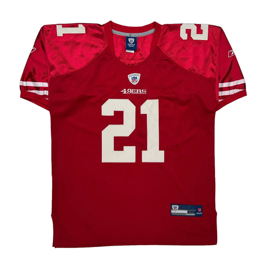 49Ers Reebok Nfl Jersey - XL Red Polyester