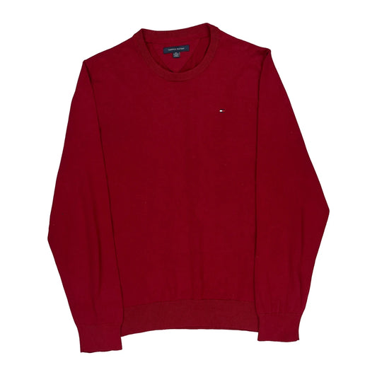 Tommy Hilfiger Jumper - 2XL Red Cotton