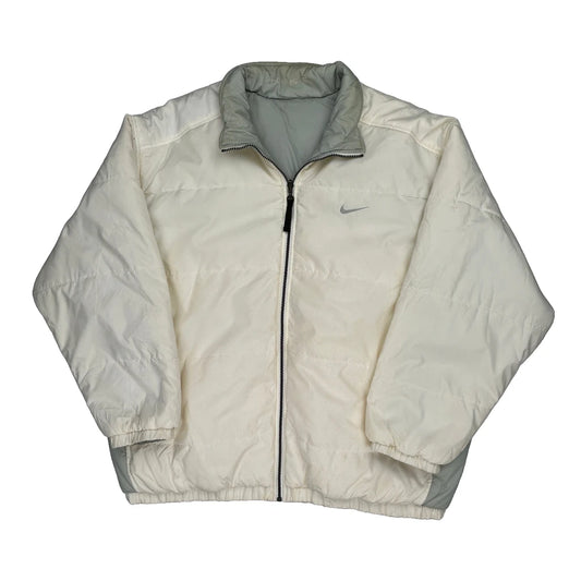 Nike Puffer - Large White Polyester